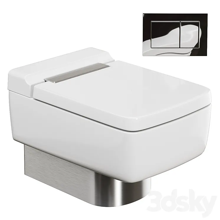 Toilet Toto SG CW512Y 3D Model Free Download