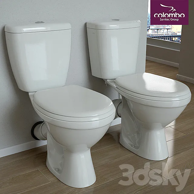 Toilets-compacts “Vektor Plus” and “Vector Standard”. Colombo 3DModel Toilets-compacts “Vektor Plus” and “Vector Standard”. Colombo 3DModel