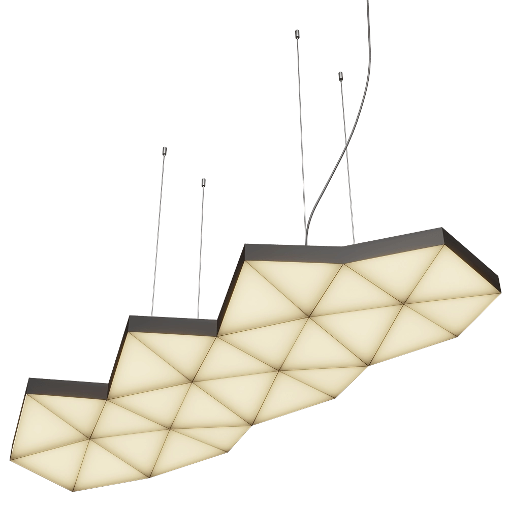 Tokio. – Pendant lamp Tri light 26 3D Model