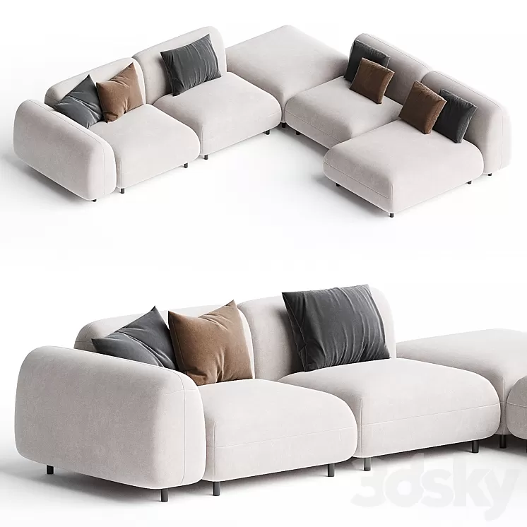 Tokio Sofa 3D Model Free Download