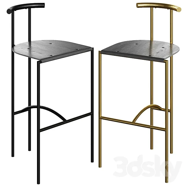 Tokyo bar stool by OMK 3DModel