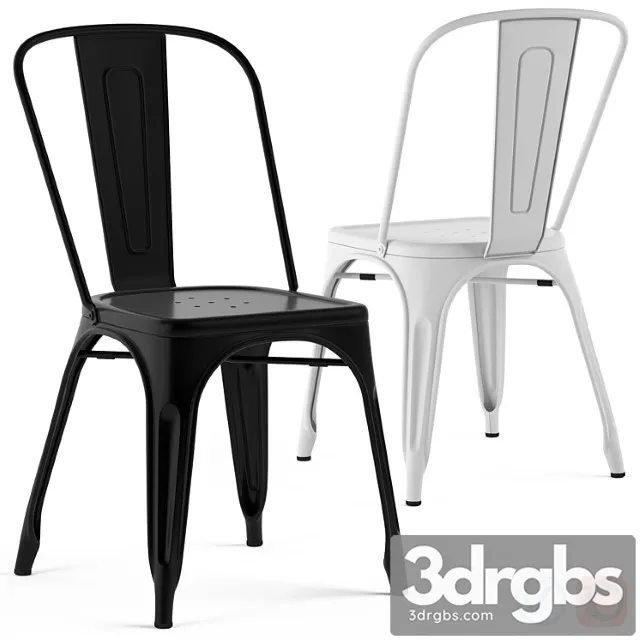 Tolix chairs 2 3D Model Download Tolix chairs 2 3D Model Download