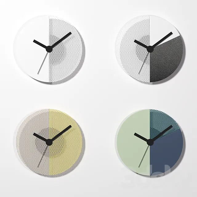 Tolix wall clock 3DModel Tolix wall clock 3DModel