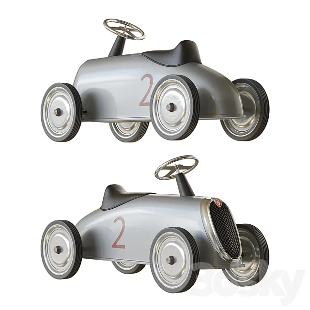 Tolokar Baghera Rider Silver 3D Model Tolokar Baghera Rider Silver 3D Model