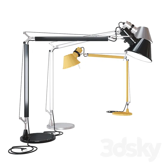 Tolomeo Micro Table 3D Model Tolomeo Micro Table 3D Model