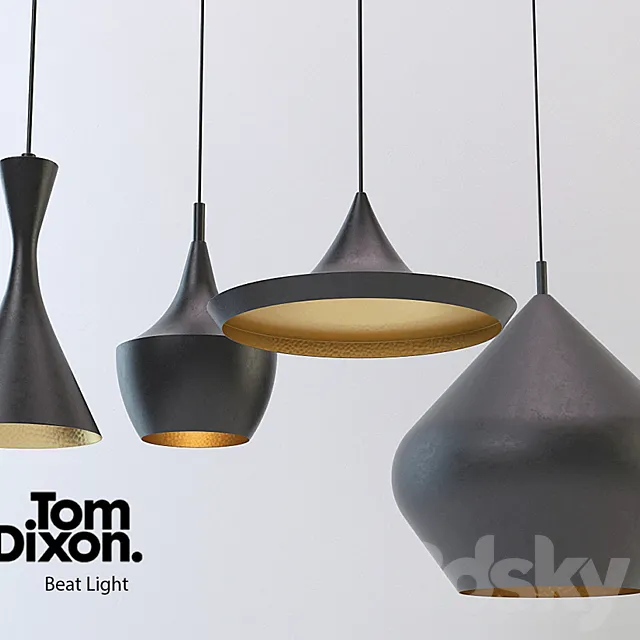 Tom Dixon _ Beat lights 3DModel Tom Dixon _ Beat lights 3DModel