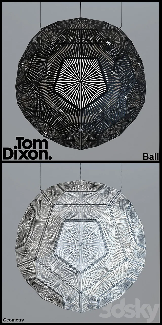 Tom Dixon Ball 3D Model Tom Dixon Ball 3D Model