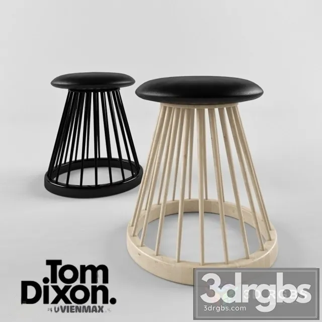 Tom Dixon Fan Stool 3D Model Download Tom Dixon Fan Stool 3D Model Download
