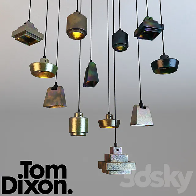 Tom Dixon Lustre Light 3DModel Tom Dixon Lustre Light 3DModel