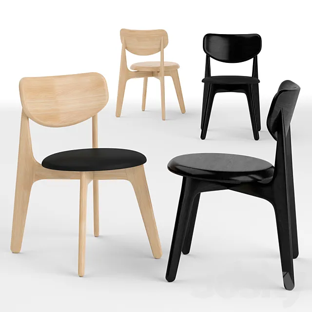 Tom dixon slab chair 3D Model Tom dixon slab chair 3D Model