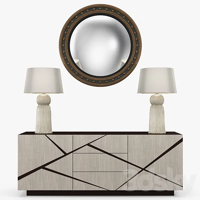 Tom Faulkner – Odessa cabinet 3D Model Tom Faulkner – Odessa cabinet 3D Model