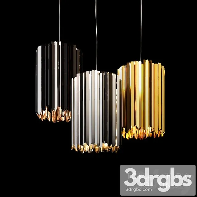 Tom Kirk Facet Pendant 3D Model Download