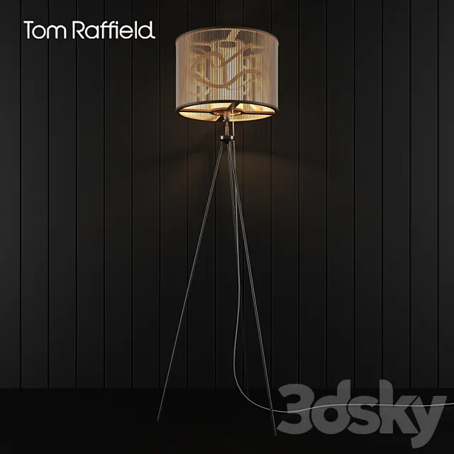 Tom Raffield – Cage Floor Light 3DModel Tom Raffield – Cage Floor Light 3DModel