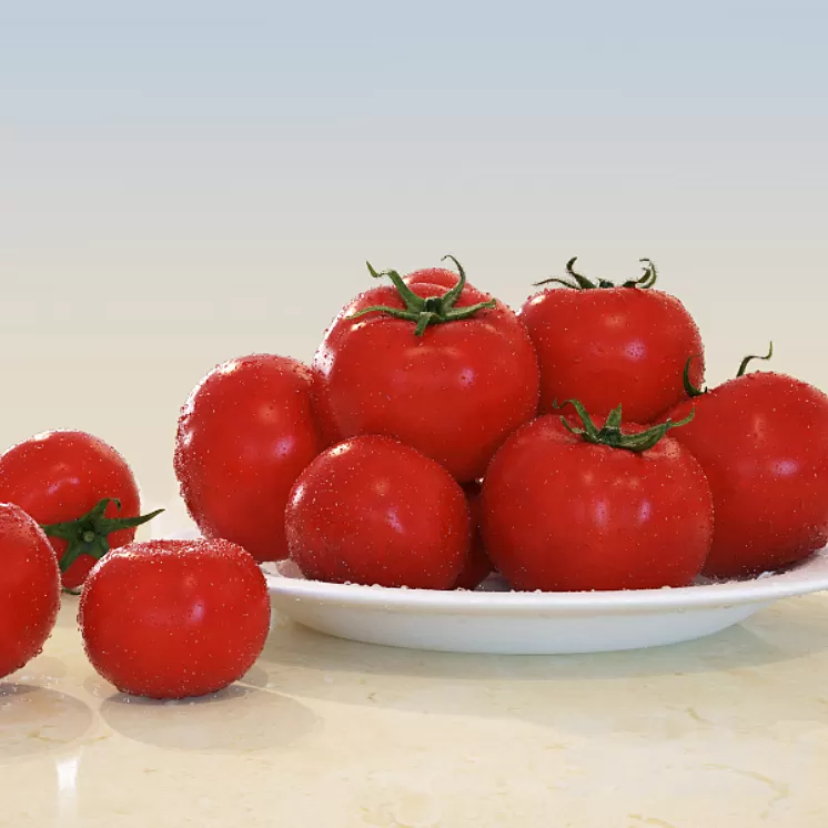 Tomatoes 3D Model
