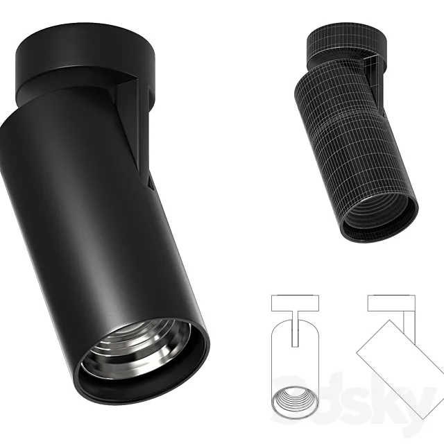 Tommy spotlight 3D Model