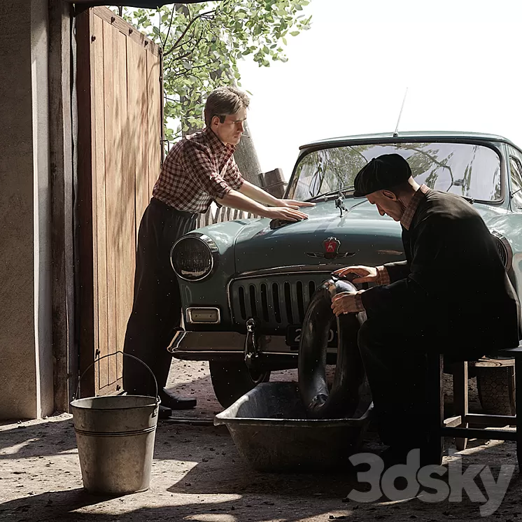 Tomorrow is a day off 1961 3D Model