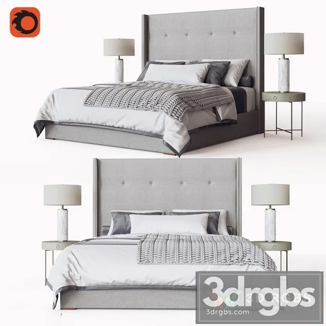 Tompkins Shelter Bed 3D Model Download