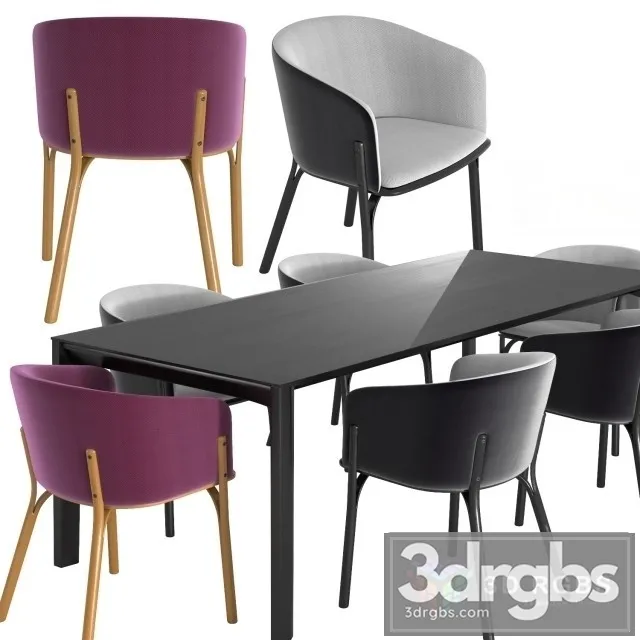 Ton Armchair Split 3D Model Download