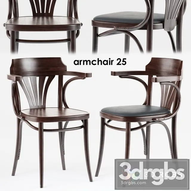 TON Bentwood Chair 3D Model Download TON Bentwood Chair 3D Model Download