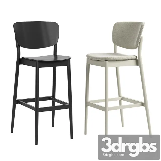 Ton Valencia Barstool 3D Model Download Ton Valencia Barstool 3D Model Download