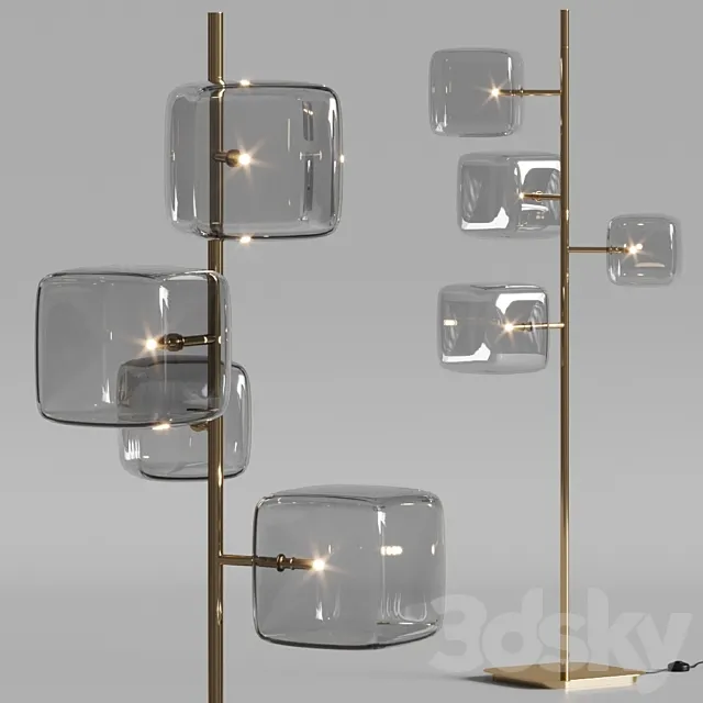 Tonelli Design Hyperion Floor Lamps 3D Model Tonelli Design Hyperion Floor Lamps 3D Model
