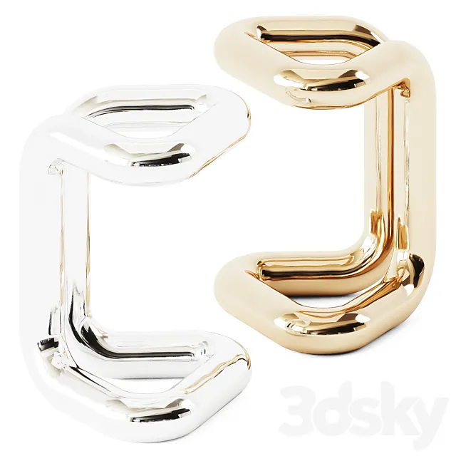 Toni Grilo Line Stool _ Curved chair 3DModel Toni Grilo Line Stool _ Curved chair 3DModel