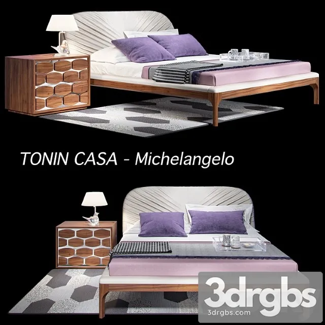 Tonin casa michelangelo bed Tonin casa michelangelo bed