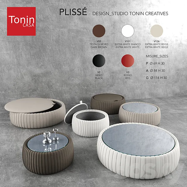 Tonin casa PLISSE 3DModel