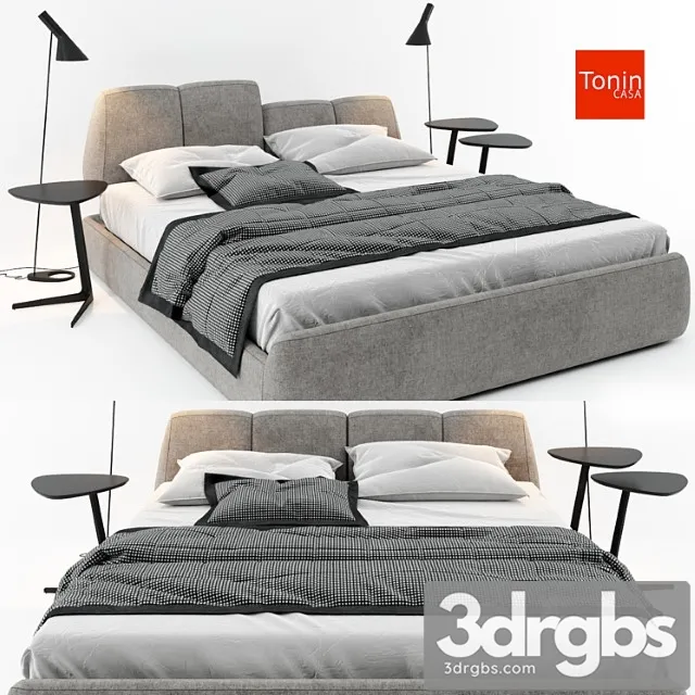 Tonincasa Bed 3D Model Download