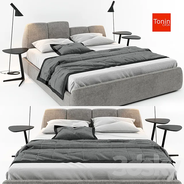 Tonincasa bed 3DModel