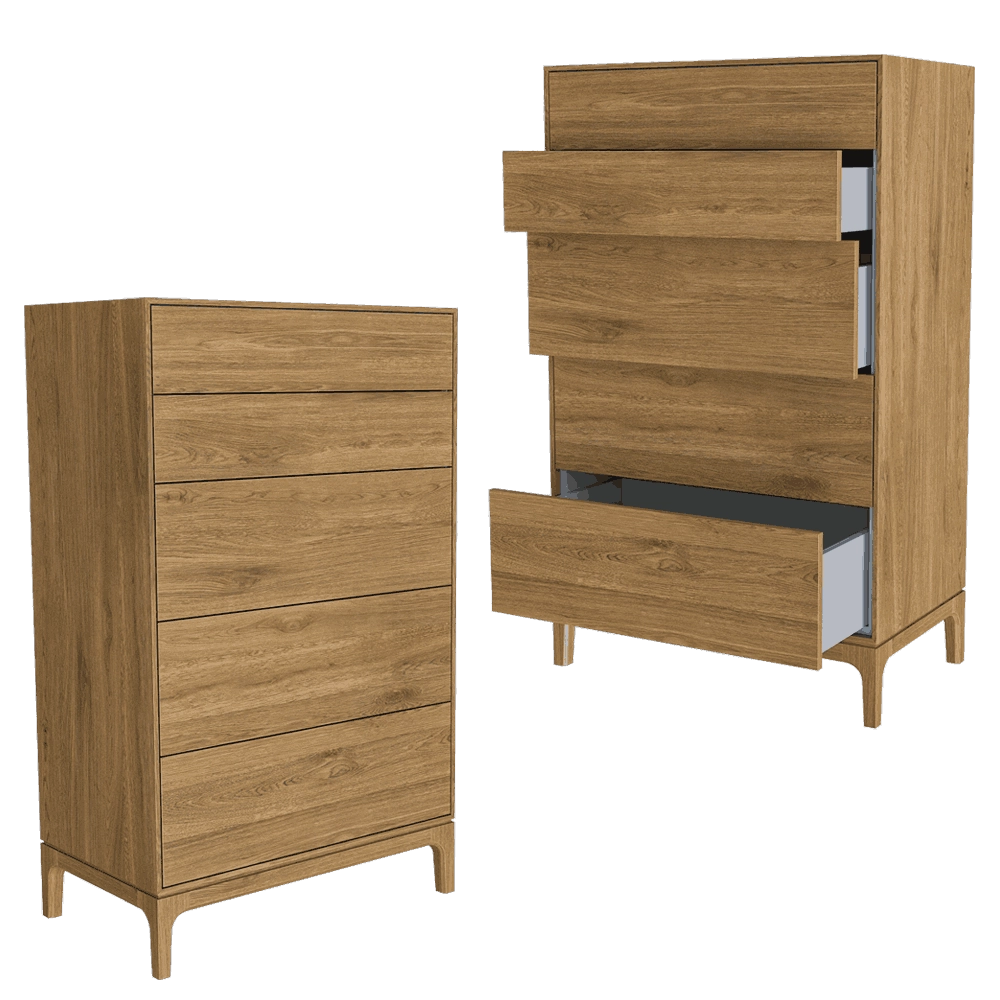 Tony Roaks – Chest of drawers Fargo 3D Model
