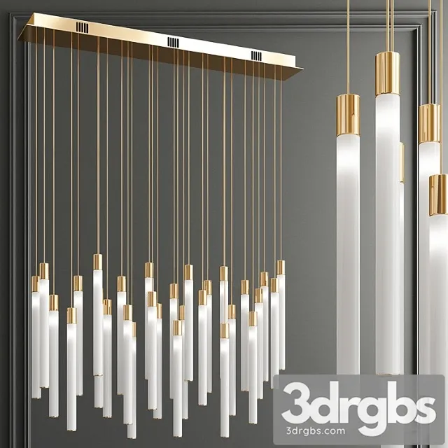 Tooby rectangular led multi-light pendant Tooby rectangular led multi-light pendant