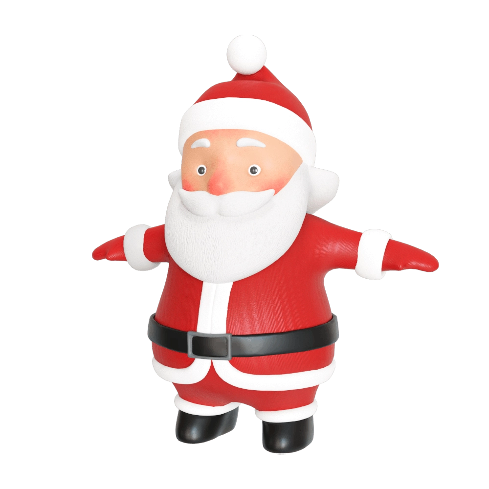 Toon Project – Santa Claus 3D Model Toon Project – Santa Claus 3D Model
