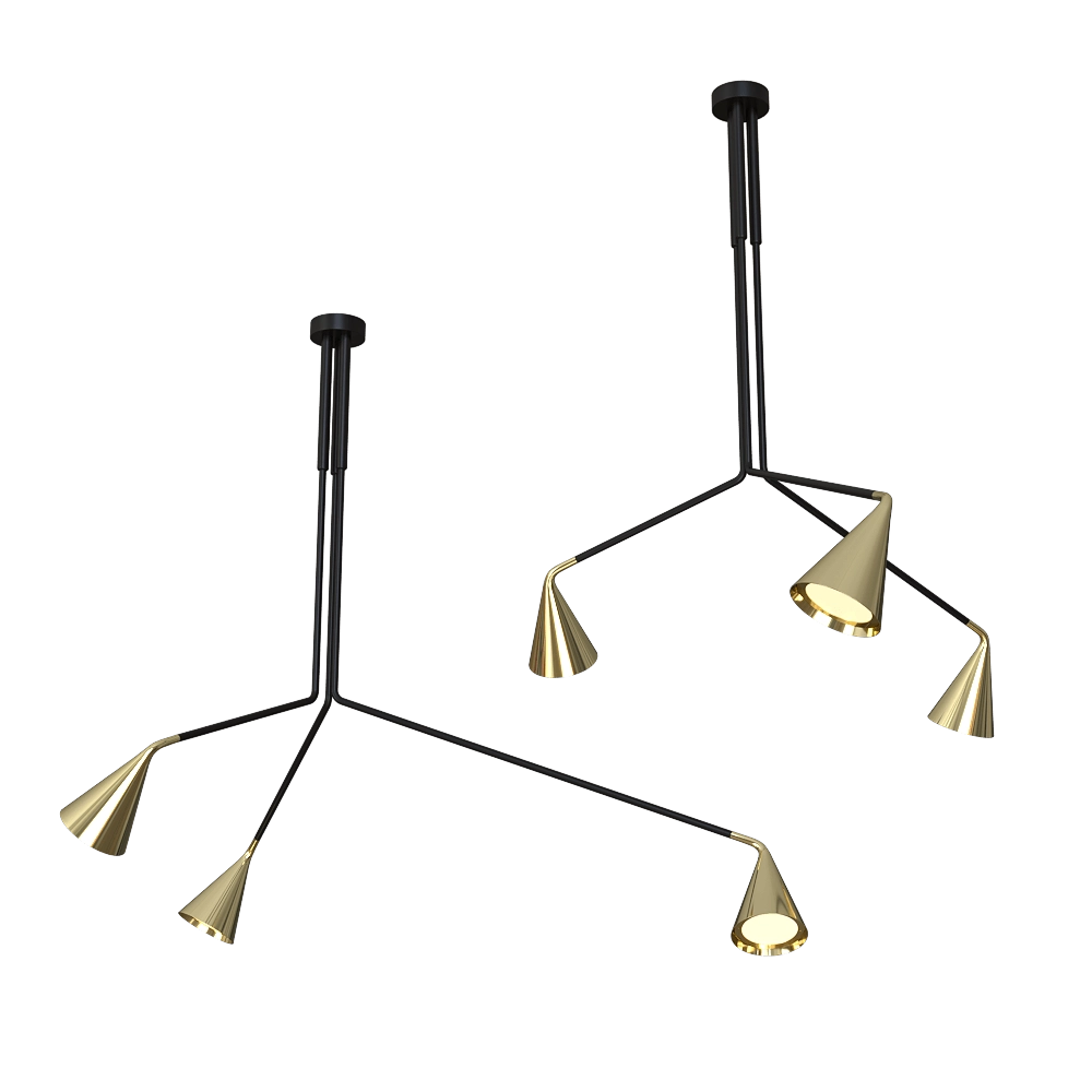 TOOY – Ceiling lamp Gordon 561.13abc 3D Model TOOY – Ceiling lamp Gordon 561.13abc 3D Model
