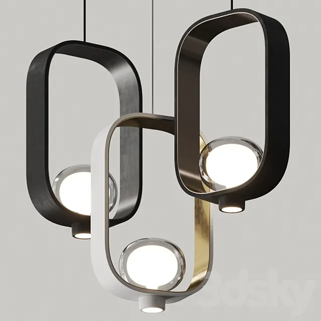 Tooy Filipa Pendant Lamp 3D Model Tooy Filipa Pendant Lamp 3D Model