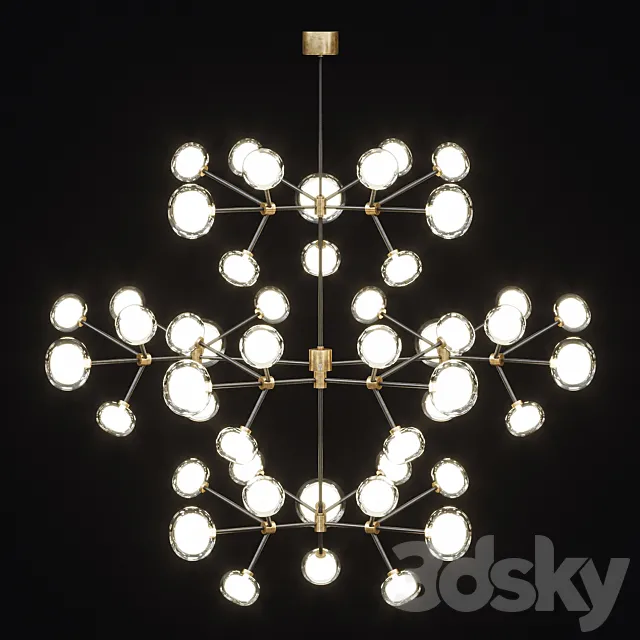 Tooy Nabila Chandelier 3D Model Tooy Nabila Chandelier 3D Model