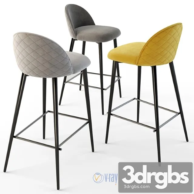 Top concept. bar stool marcus. 2 3D Model Download Top concept. bar stool marcus. 2 3D Model Download
