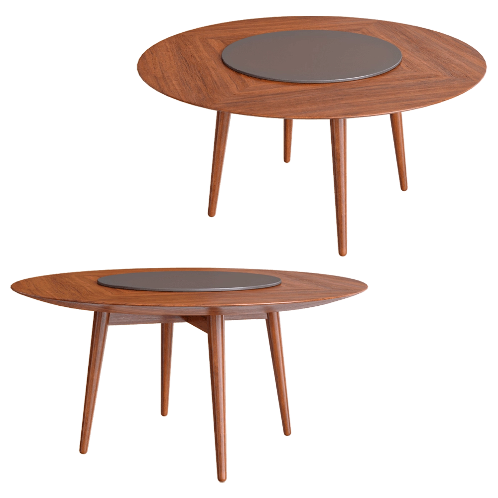 Top concept – Round dining table Wilson 160 3D Model