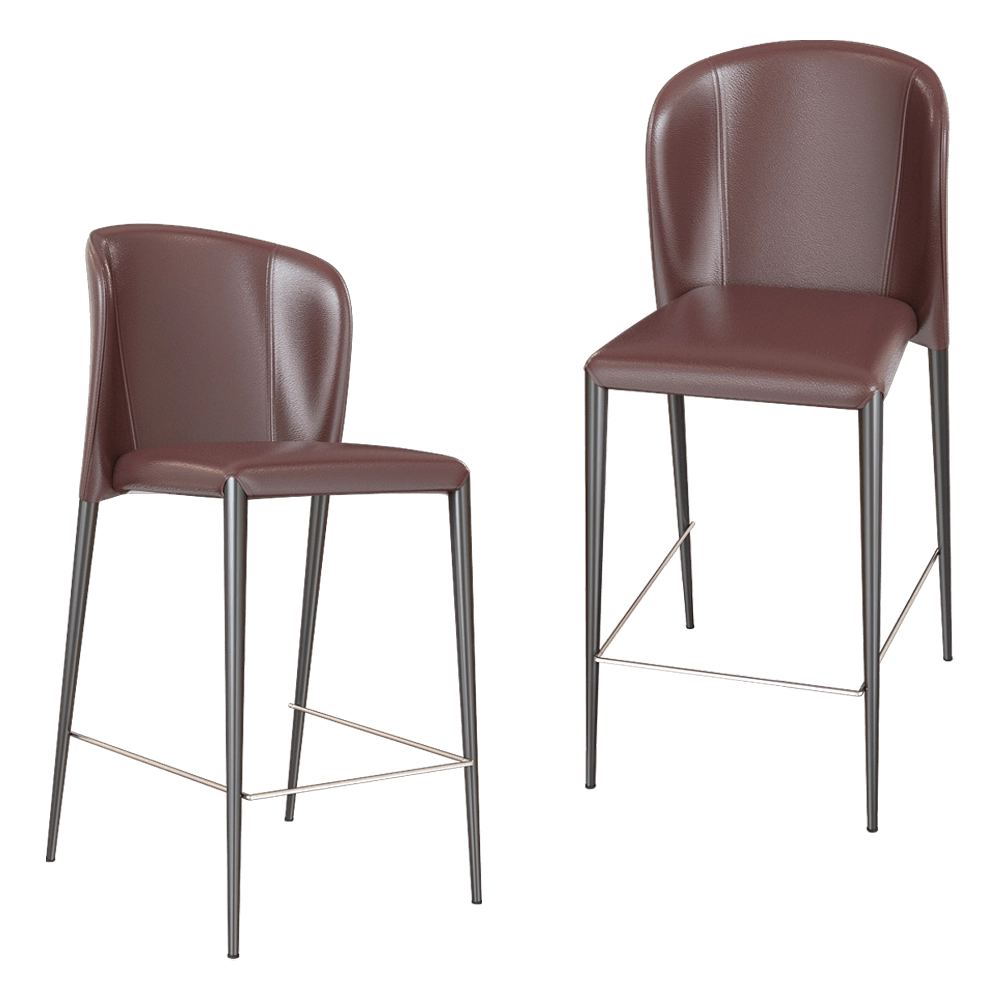 Top concept – Semi-bar chair Albert 3D Model Top concept – Semi-bar chair Albert 3D Model