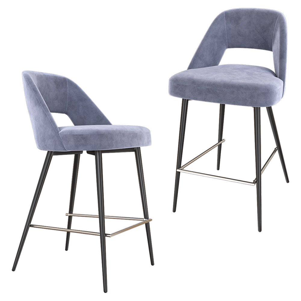 Top concept – Semi-bar chair Dante 3D Model Top concept – Semi-bar chair Dante 3D Model