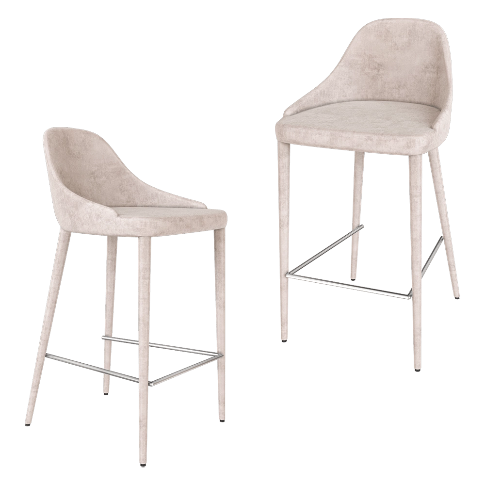 Top concept – Semi-bar chair Douglas 3D Model Top concept – Semi-bar chair Douglas 3D Model