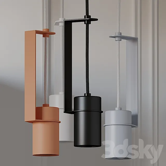 Top Top 90 ° Pendant Lamp From FILD 3D Model Top Top 90 ° Pendant Lamp From FILD 3D Model