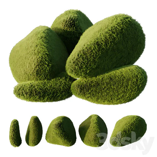 topiary Plant01 3D Model