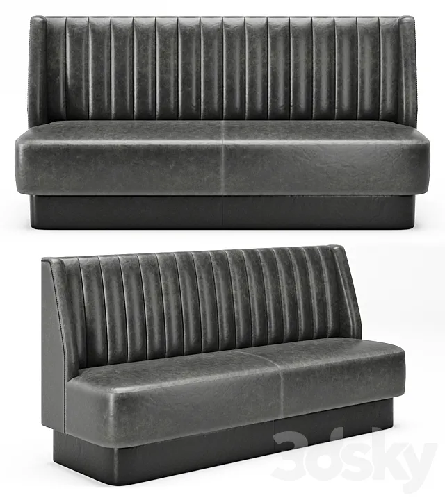 ToposWorkshop Stripes Bar Sofa 3D Model