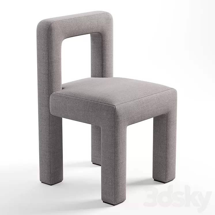 Toptun Dining Chair by Faina Collection 3D Model Free Download