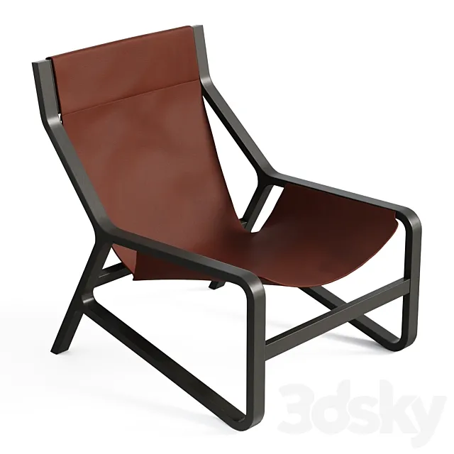 Toro Lounge Chair 3D Model
