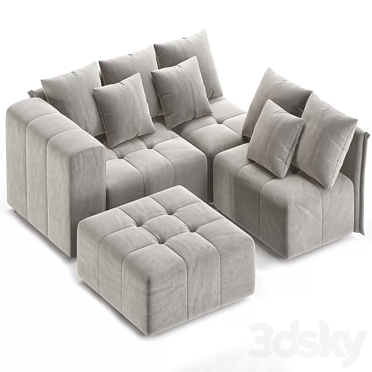 Toronto Modular Sofa 3D Model