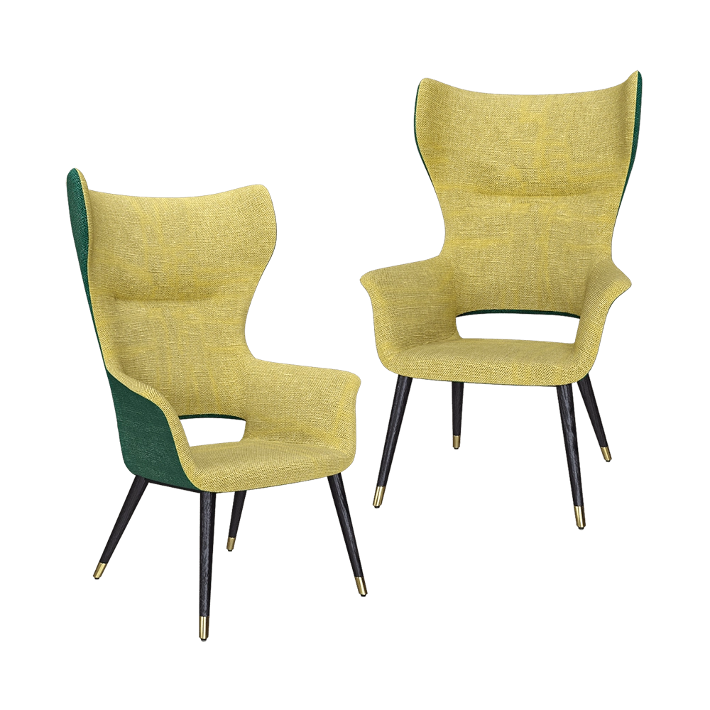 Torre Furniture – Armchair Megan Bergere base 100 3D Model Torre Furniture – Armchair Megan Bergere base 100 3D Model