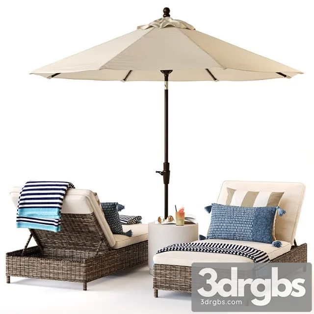 Torrey chaise lounge pottery barn Torrey chaise lounge pottery barn