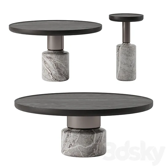 Torus Coffee Tables by District Eight 3DModel Torus Coffee Tables by District Eight 3DModel